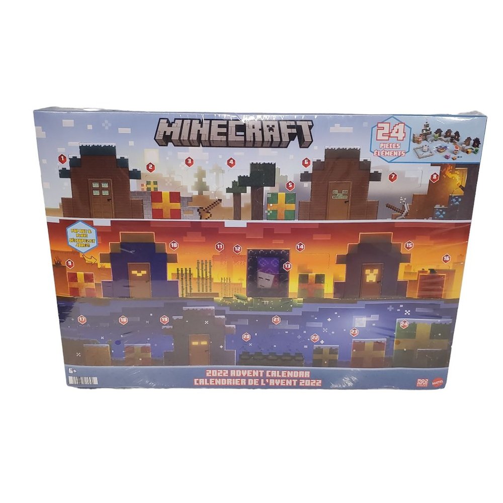 Minecraft Advent Calendar Christmas Advent Calendar Minecraft Holiday